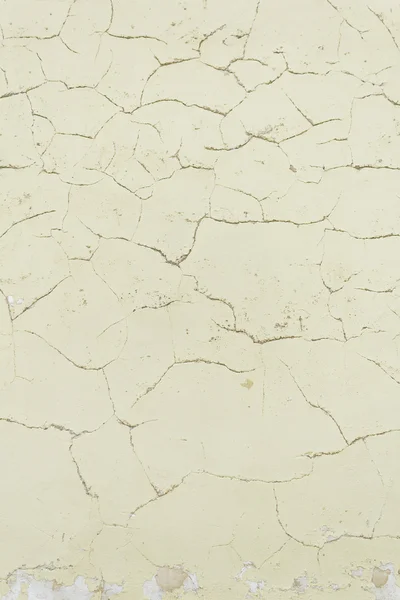Трещины цементной стены — стоковое фото