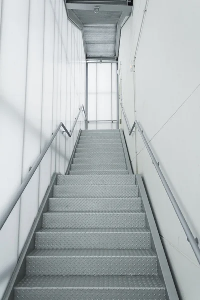 Internal steel stairs — Stock Photo, Image