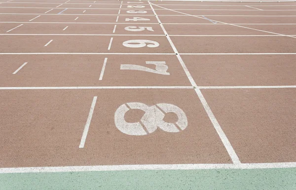 Pista para corredores — Fotografia de Stock