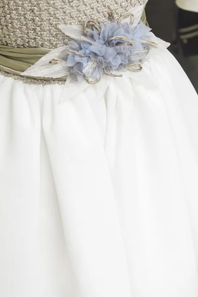 Robe de mariée fleur — Photo