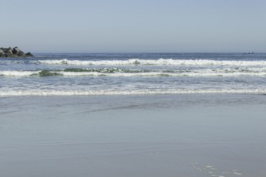 Beach with waves