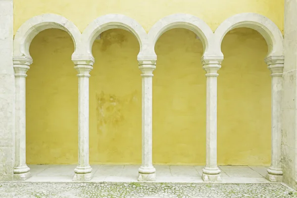 Archi palazzo lisbon — Foto Stock