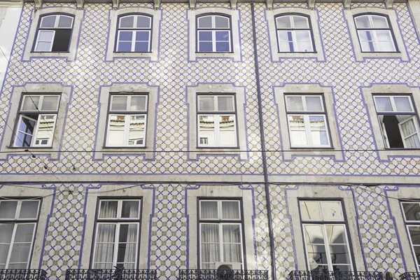 Construção com azulejos — Fotografia de Stock