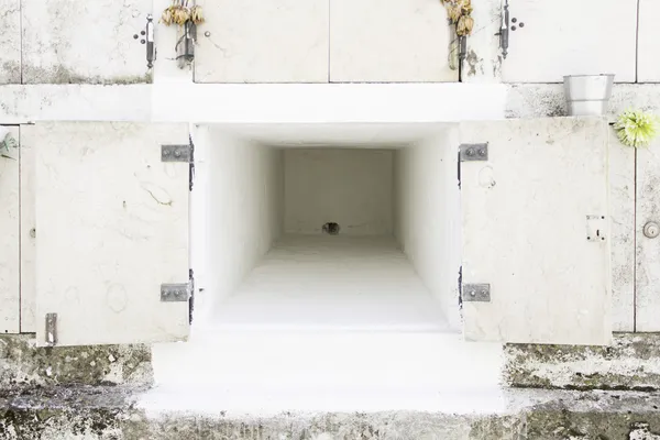 Empty Coffin — Stock Photo, Image