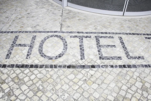 Jel hotel padló — Stock Fotó