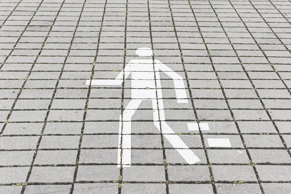 Pedestrian walk signal — Stock Photo, Image