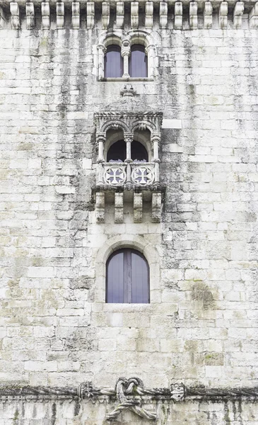 Fachada da torre de Belém — Fotografia de Stock