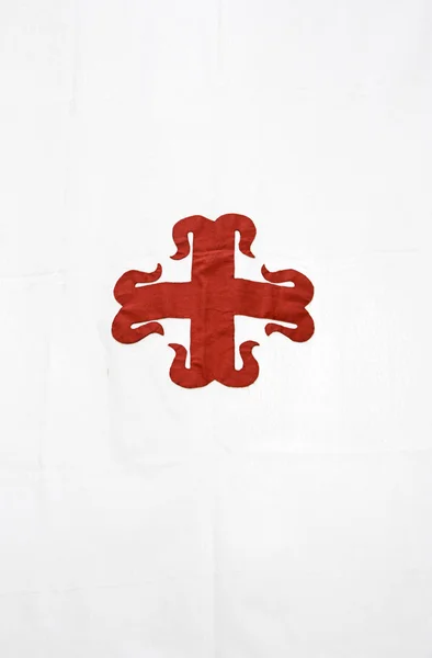 Croce Rossa Templare — Foto Stock