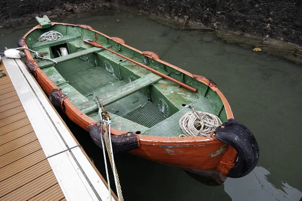 Bateau Pêche Dans Port Maritime Transport Industrie — Photo