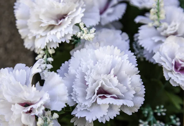 Blumensträuße Von Vielfältigen Blumen Feier Und Veranstaltung Natur — Stockfoto