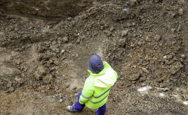 İnşaat, reform ve inşaat sektöründe çalışan işçiler