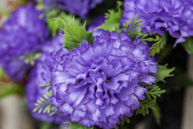 Değişik çiçek buketleri kutlama ve etkinlik, doğa