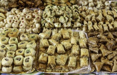 Fas 'tan gelen esnaf kekleri, geleneksel el sanatları, tatlı.