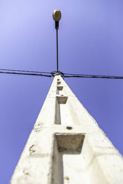 Detalhe Iluminação Urbana Cidade — Fotografia de Stock