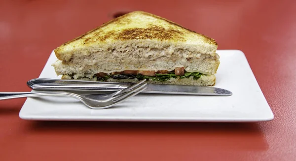 Detail Lunch Toast Healthy Food — Fotografia de Stock