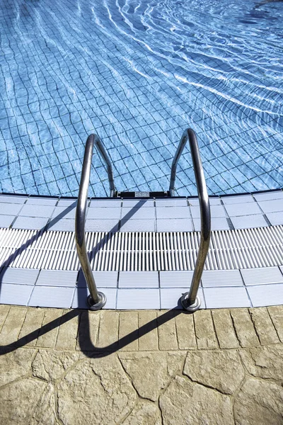 Detail Access Outdoor Swimming Pool Sports Holidays — Fotografia de Stock