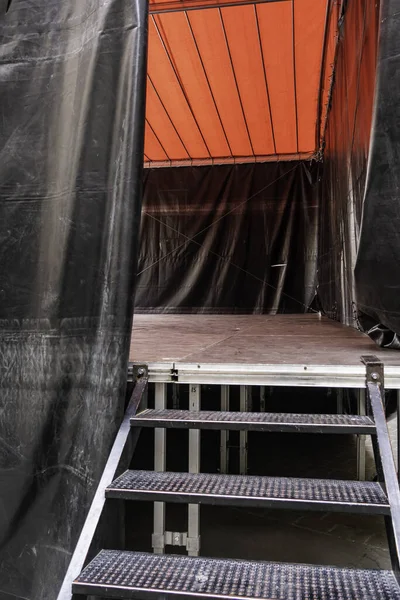ステージへのアクセスの詳細 ショー — ストック写真