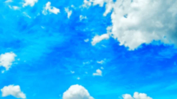 Blurred Background Sky Clouds Sunshine Clouds Sky Morning Background Blue — Stock Photo, Image