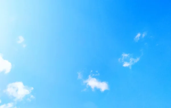 Kék Felhő Háttér Felhős Textúra Szelektív Fókusz Másold Helyet Gúnyolódni — Stock Fotó