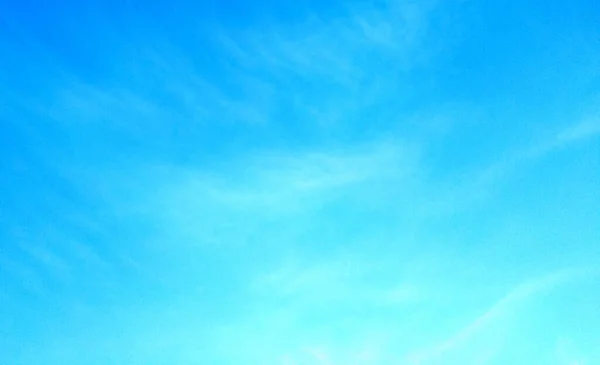 Blue Sky Cloud Background Overcast Texture Selective Focus Copy Space — Stock Photo, Image