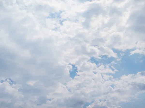 Mavi Gökyüzü Arka Planda Bulutlu Doku Model Yap Uzayı Kopyala — Stok fotoğraf