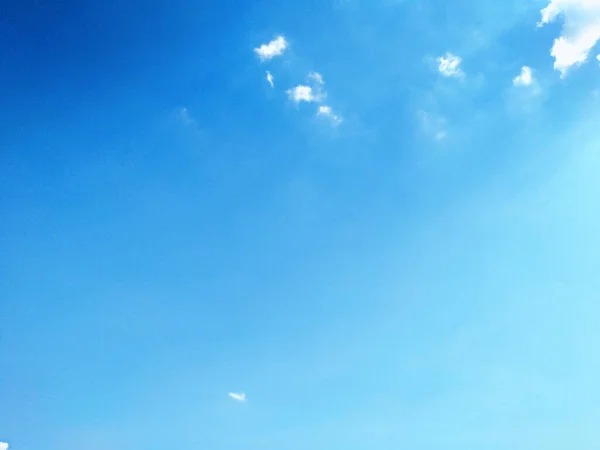 Kék Felhő Háttér Szelektív Fókusz Fénymásolási Hely — Stock Fotó