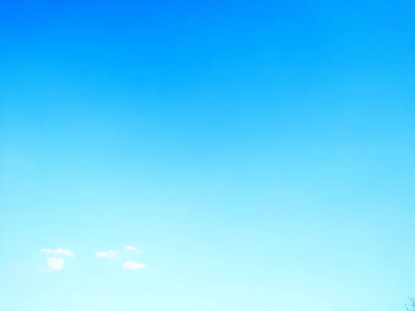 Blue Sky Cloud Background Selective Focus Copy Space — Stock Photo, Image