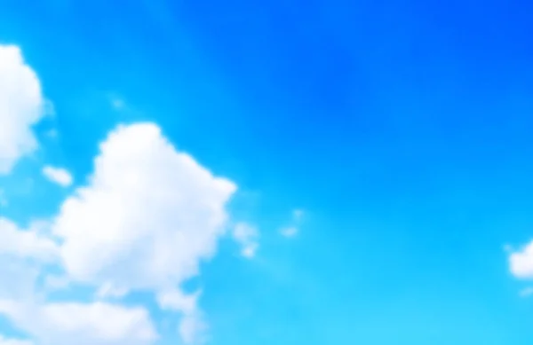 Cielo Azul Con Nube Fondo Borroso Diseño Para Diseñador —  Fotos de Stock
