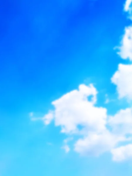 Блакитне Небо Хмарою Розмитим Фоном Планування Дизайнера — стокове фото