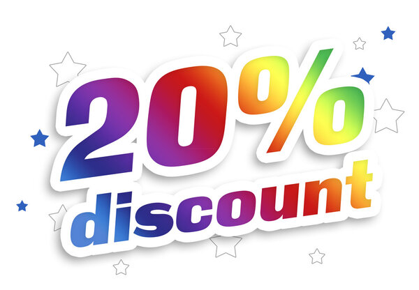 20% скидка
