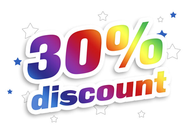 30% скидка
