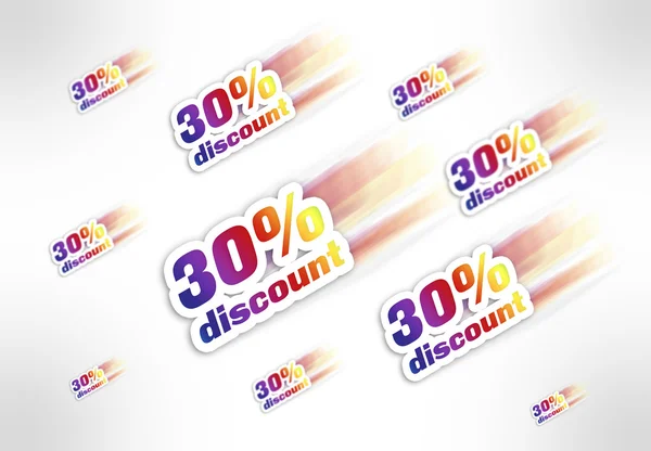 30 percent discount — Stock Photo, Image