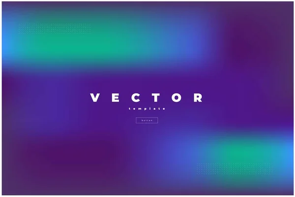 Fondo Vectorial Multicolor Brillante Minimalista Con Colores Verde Púrpura — Vector de stock