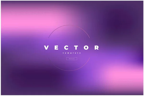 Minimalista Fondo Borroso Vector Brillante Con Colores Púrpura Rosa — Vector de stock