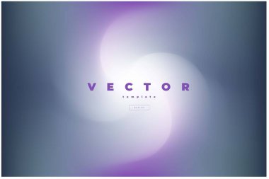 Gri beyaz ve mor renkli minimal bükülmüş vektör arkaplanı