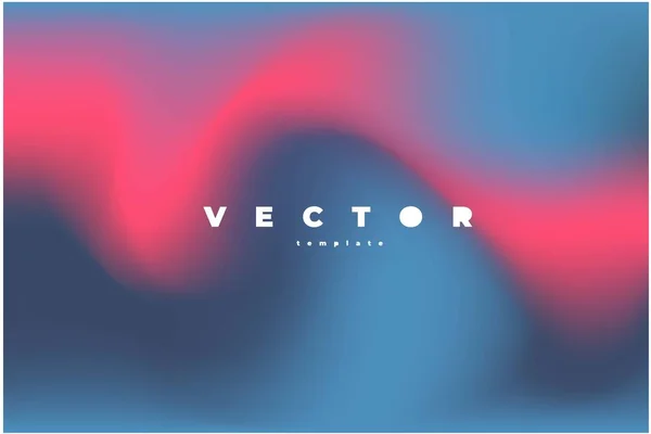 Helles Vektordesign Mit Verschwommenem Farbverlauf Hintergrund Mit Rosa Und Blauen — Stockvektor