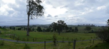 Australia, Nueva Gales del sur. pequeño pueblo en el fondo del océano.