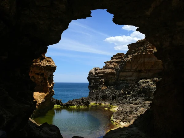 La gruta — Foto de Stock