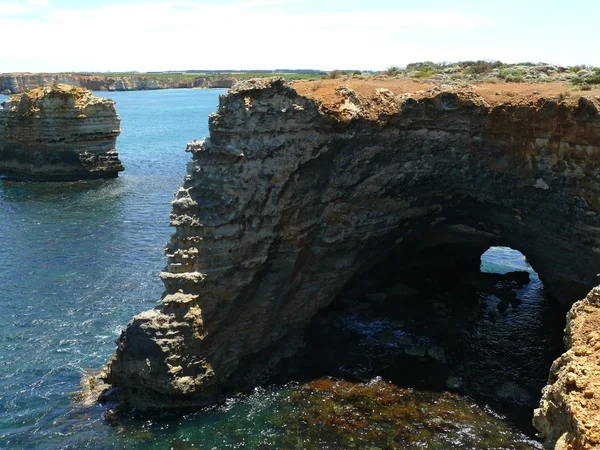 Die Grotte hinein. große Ozeanstraße, Australien, Victoria, Nationalpark. — Stockfoto