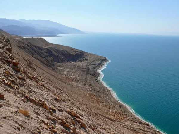 Ürdün. öğleden sonra ölü deniz.