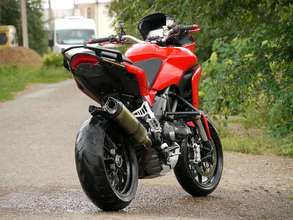 Sportbike, Ducati motorcycle. — Stock Photo, Image