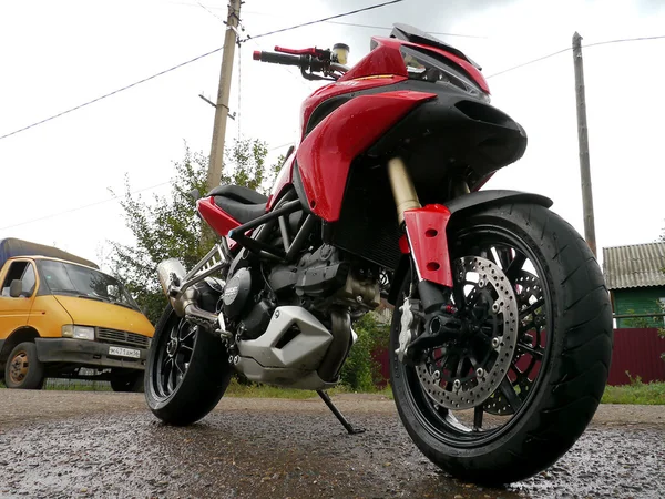 Sportbike, motocicleta Ducati . — Fotografia de Stock