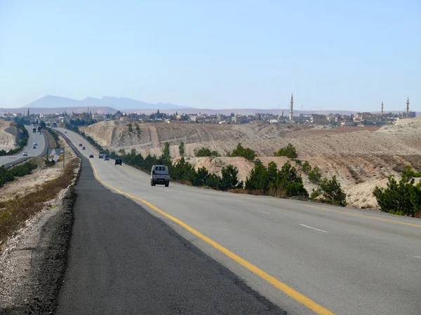 Syria. widok na miasto. — Zdjęcie stockowe