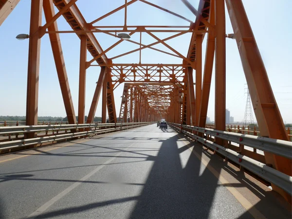 Хартум, СУДАН - 22 НОЯБРЯ 2008: Мост через реку Нил . — стоковое фото