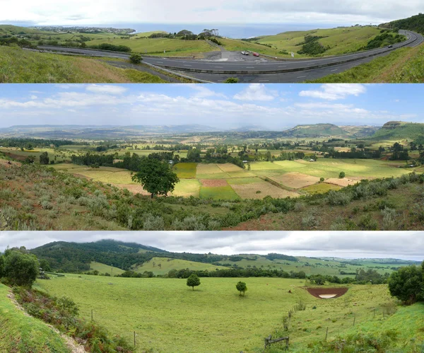 Panorama des terres agricoles . — Photo