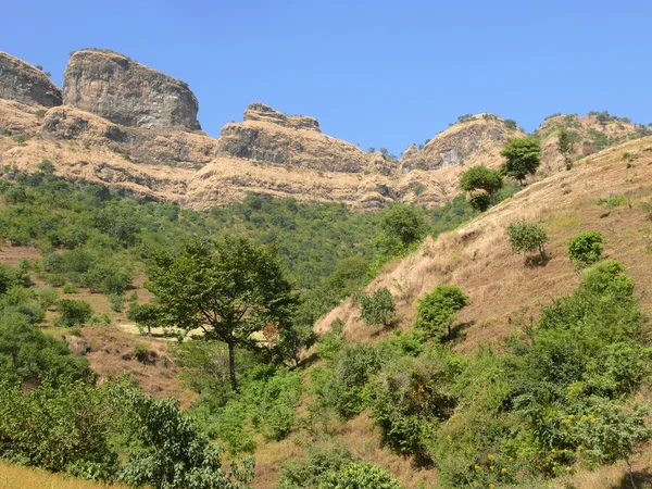 Beautiful mountain landscape in Ethiopia. Africa. — Stock Photo, Image