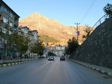 trabazan. şehir görüntüsü. Türkiye.
