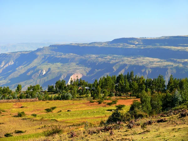 Mountain landscape of nature. Africa, Ethiopia. — Stock Photo, Image