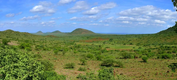 Mountain landscape of nature. Africa, Kenya. — Stock Photo, Image