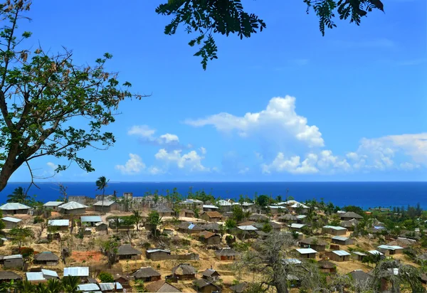 Pemba. een stad in mozambique, Afrika. kust van de Indische Oceaan. — Stockfoto